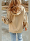 Zip-Up Drawstring Hooded Jacket nicholesgifts
