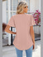 Women Eyelet Square Neck Flutter Sleeve Blouse nicholesgifts