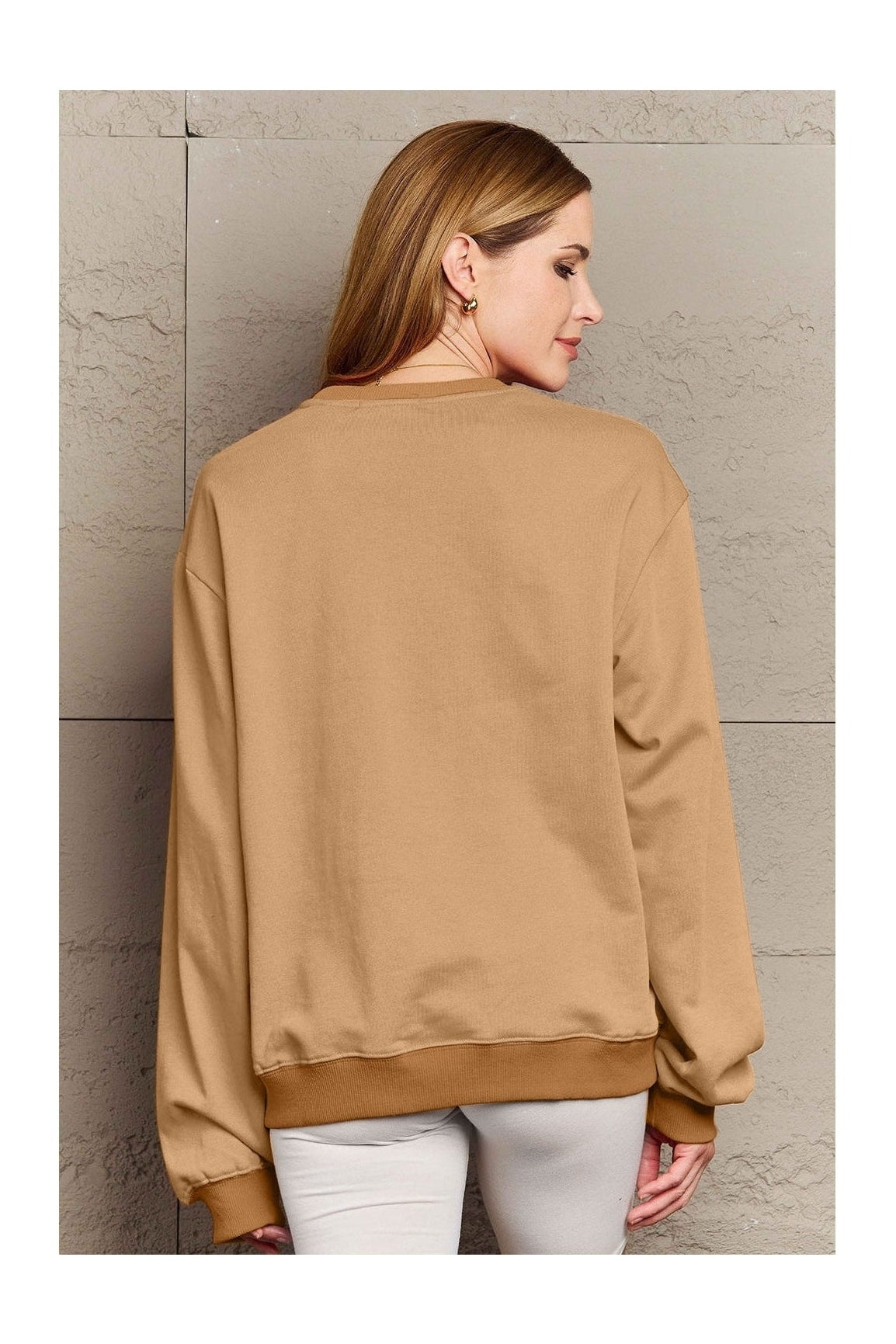 Simply Love Full Size MERRY AND BRIGHT Graphic Sweatshirt nicholesgifts