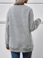 Faceless Gnomes Graphic Drop Shoulder Sweatshirt nicholesgifts