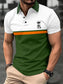 Men's Plus Size Collared Neck Short Sleeve Polo nicholesgifts