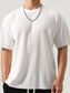 Men's Plus Size Round Neck Half Sleeve T-Shirt nicholesgifts
