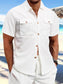 Men's Full Size Button Down Short Sleeve Shirt Plus Size nicholesgifts