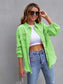 Distressed Drop Shoulder Denim Jacket nicholesgifts