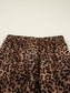 Leopard Print Contrast Trim Long Sleeve Top and Pants Set nicholesgifts