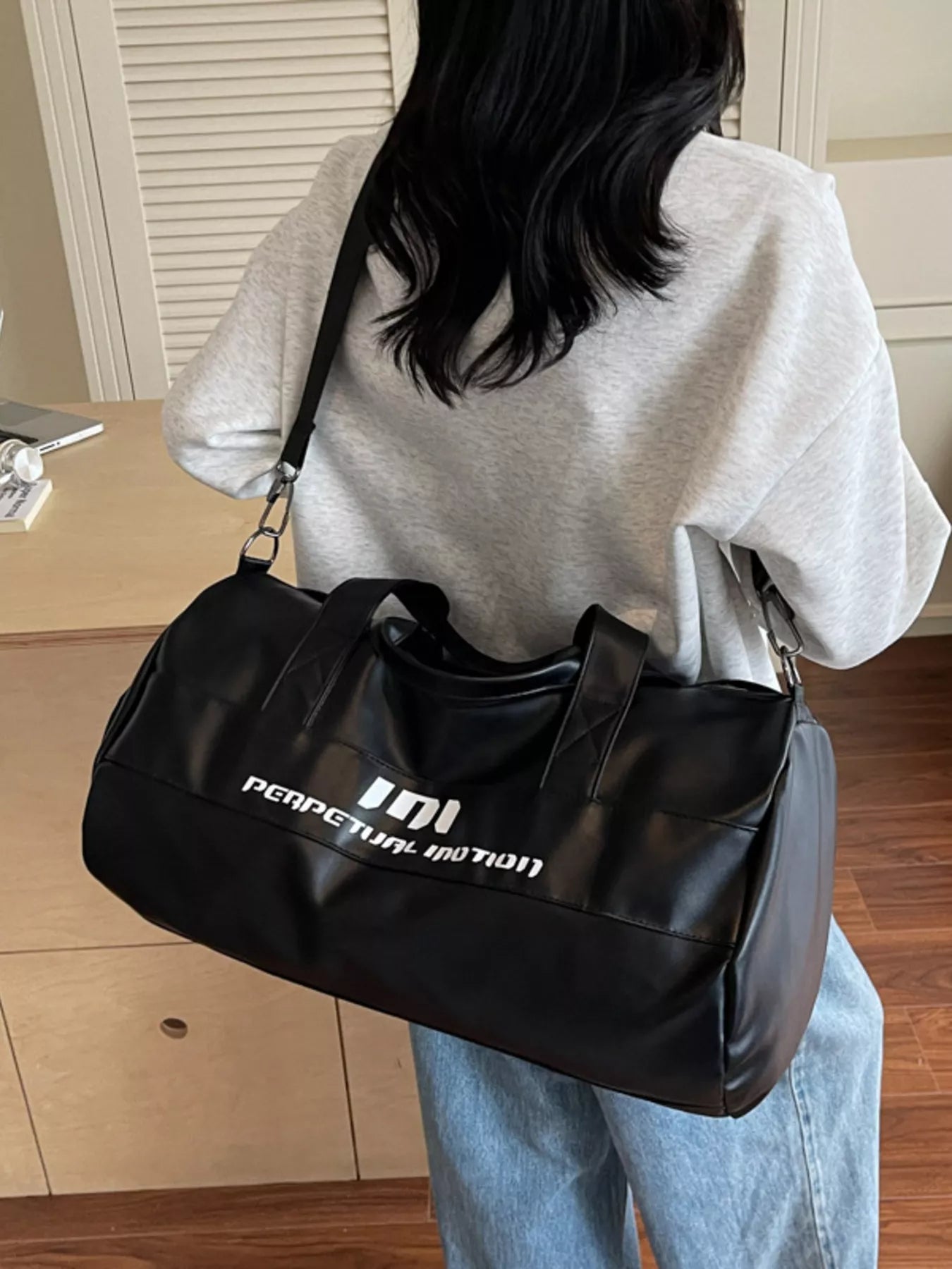 Lightweight Travel Duffel Bag with Shoulder Strap nicholesgifts