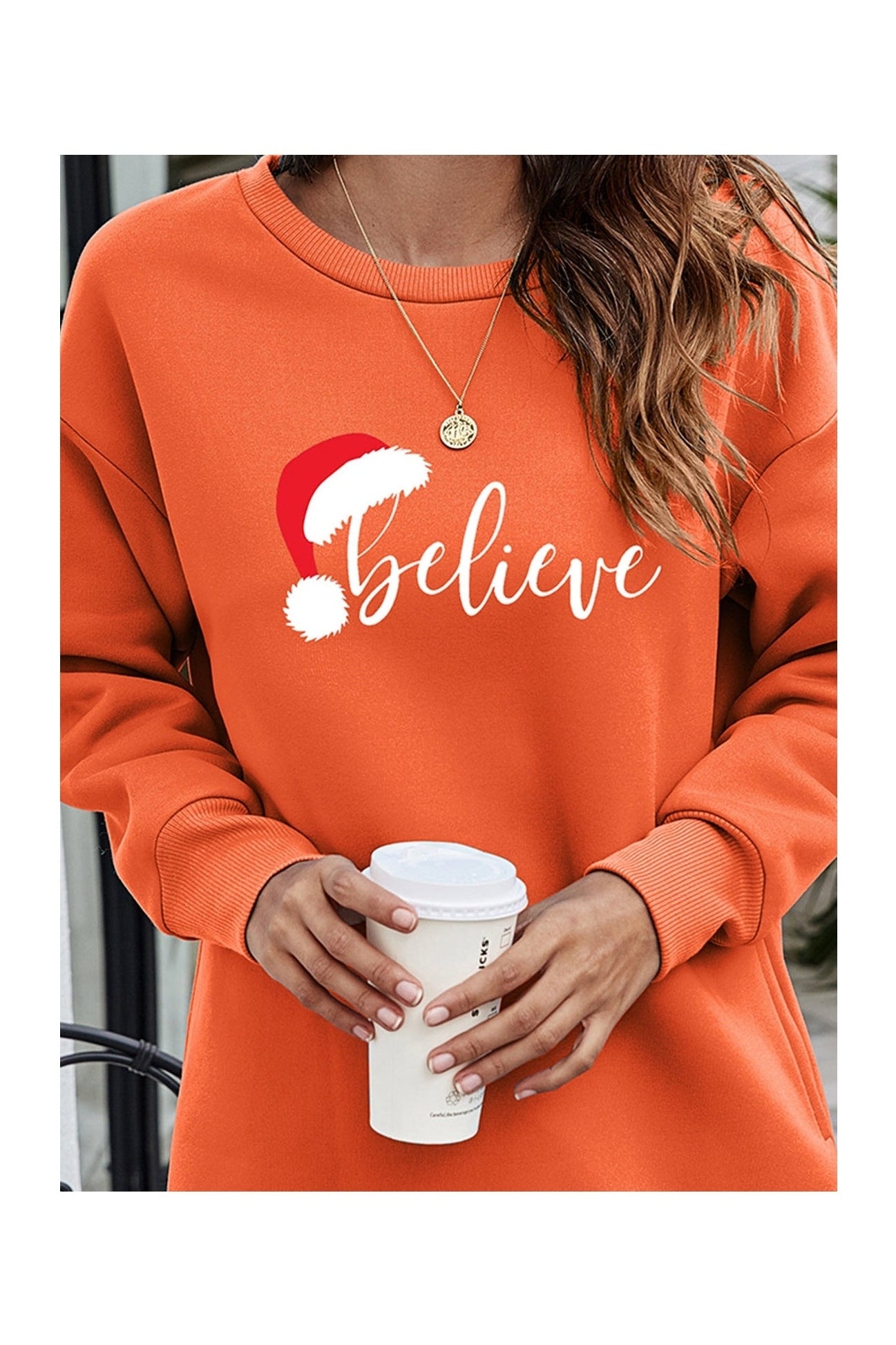 BELIEVE Graphic Tunic Sweatshirt NicholesGifts
