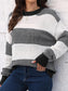 Full Size Round Neck Drop Shoulder Sweater nicholesgifts