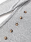 Decorative Button Round Neck Long Sleeve Top nicholesgifts