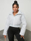 Houndstooth Zip-Up Jacket nicholesgifts