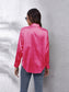 Collared Neck Buttoned Long Sleeve Shirt nicholesgifts