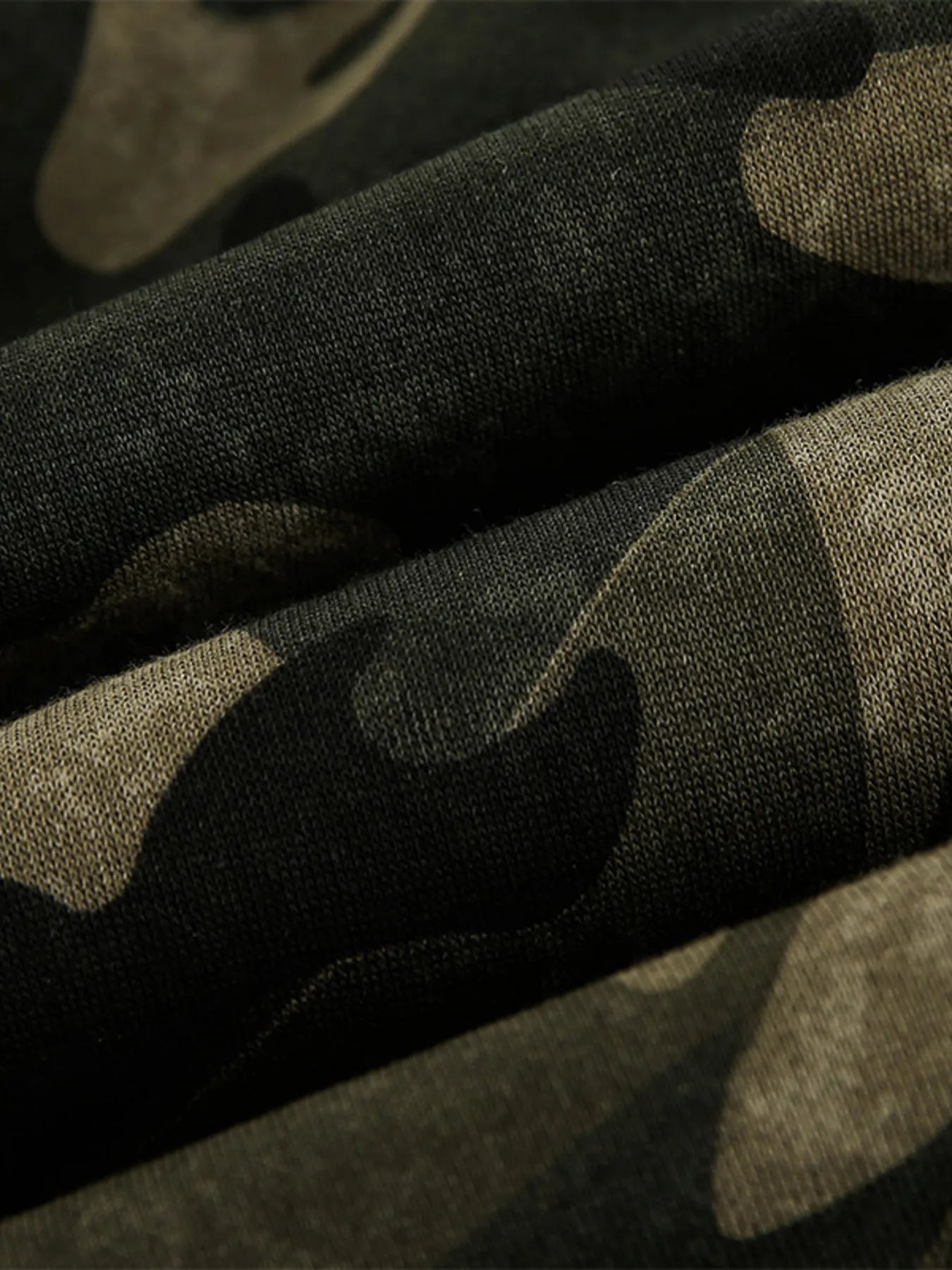 Men's Oversized Camouflage Heart Hoodie NicholesGifts