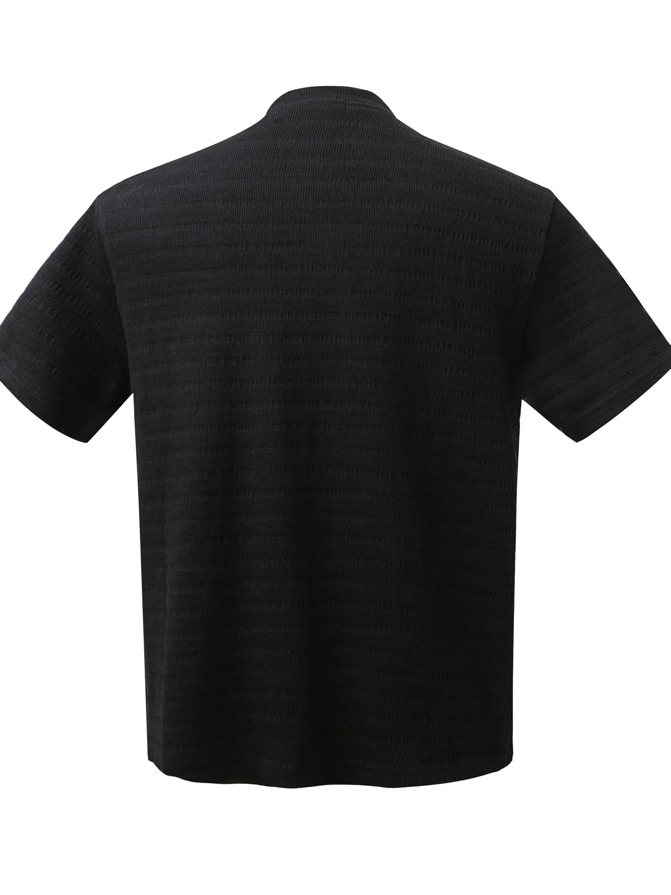 Men's Basic style Round Neck Solid T-Shirt Trendsi