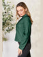 Mock Neck Zip Up Jacket nicholesgifts