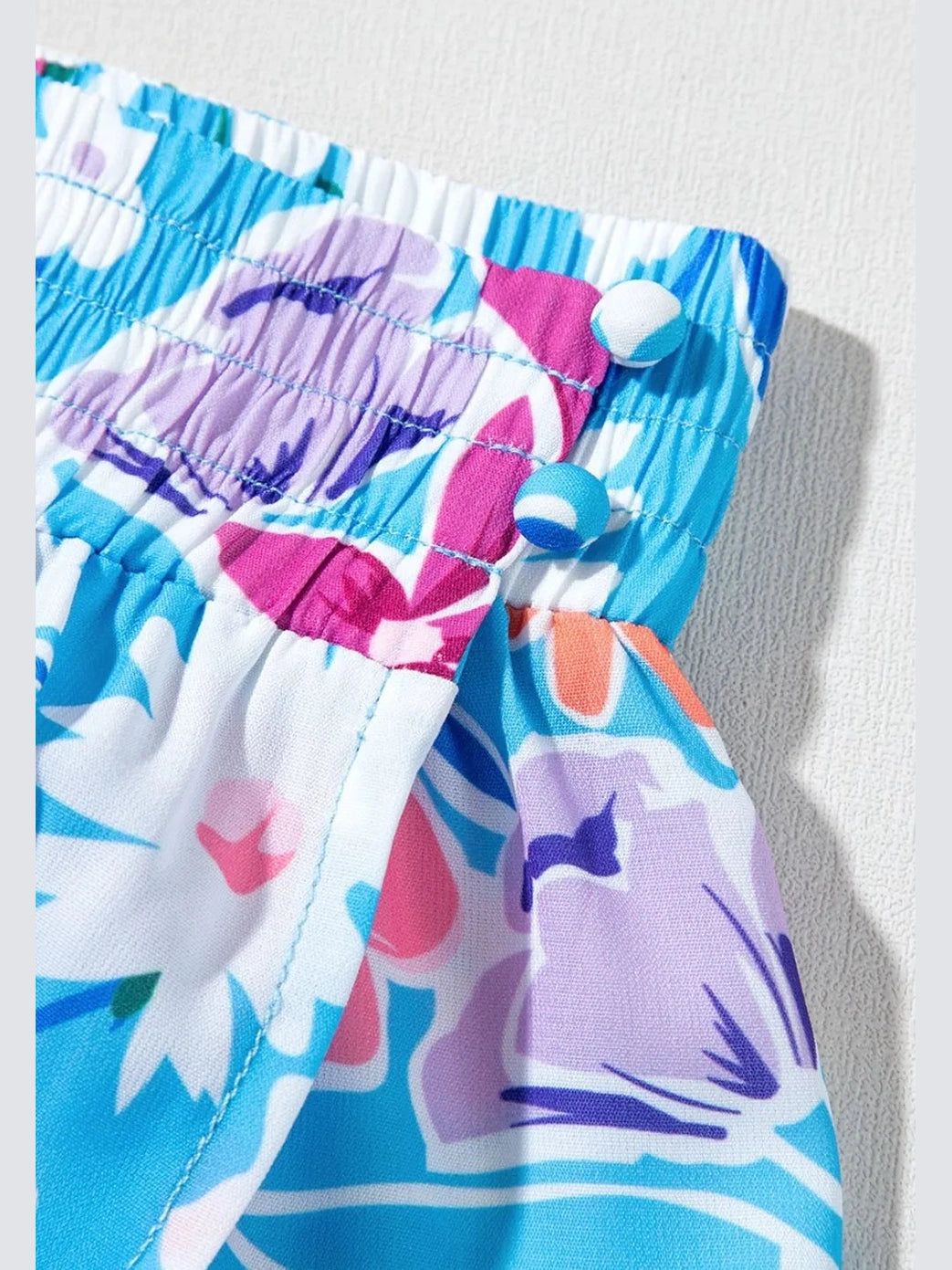 Floral Printed High Waist Split Skirt nicholesgifts