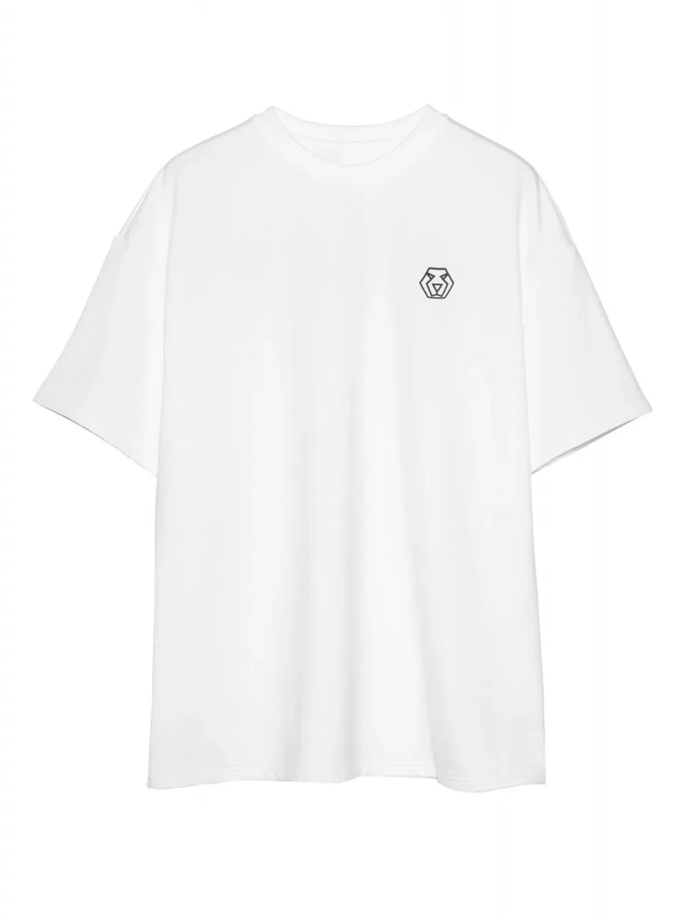 Men's Plus Size Round Neck Half Sleeve T-Shirt Trendsi