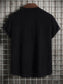 Men's Plus Size Classic Color Block Short Sleeve Shirt nicholesgifts