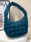 Quilted Ruched Shoulder Bag nicholesgifts
