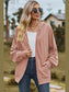 Drawstring Zip Up Dropped Shoulder Hoodie nicholesgifts