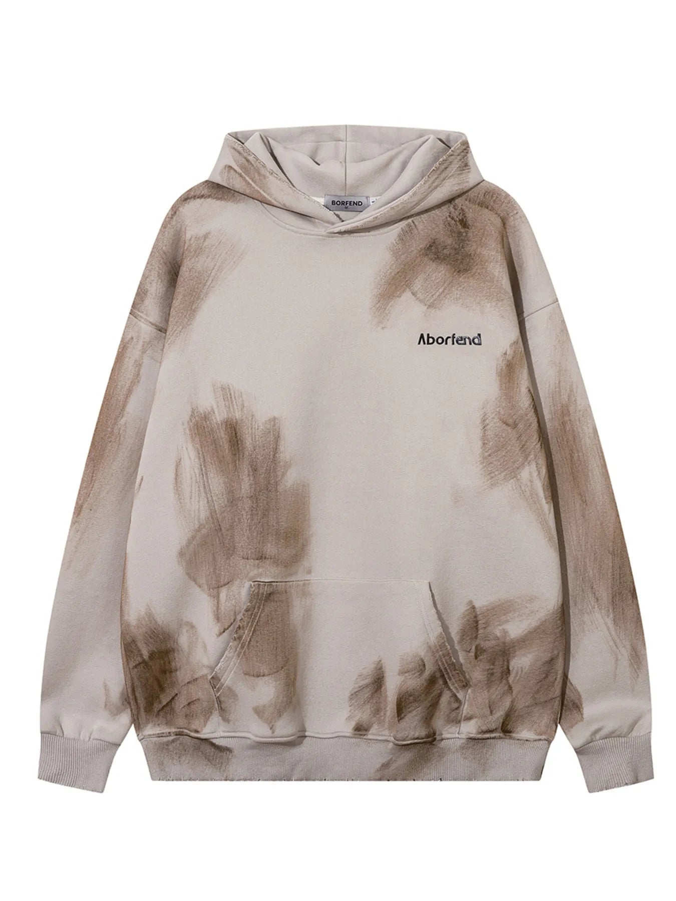 Men's Oversized Tie-Dye Long Sleeve Hoodie NicholesGifts