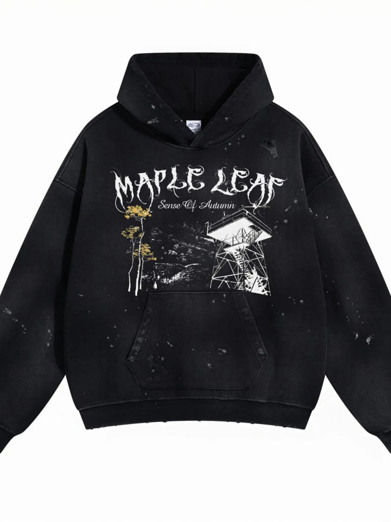 Men's Graphic Long Sleeve Hoodie NicholesGifts