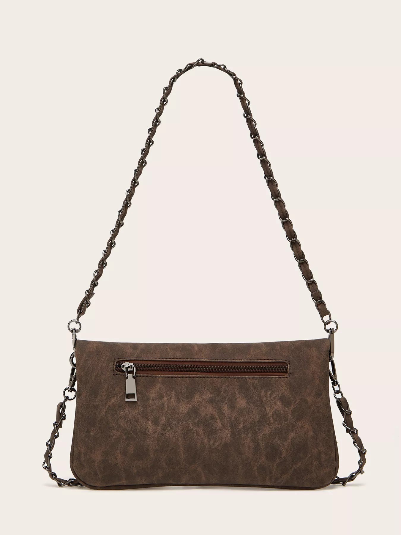 PU Leather Chain Strap Shoulder Bag nicholesgifts