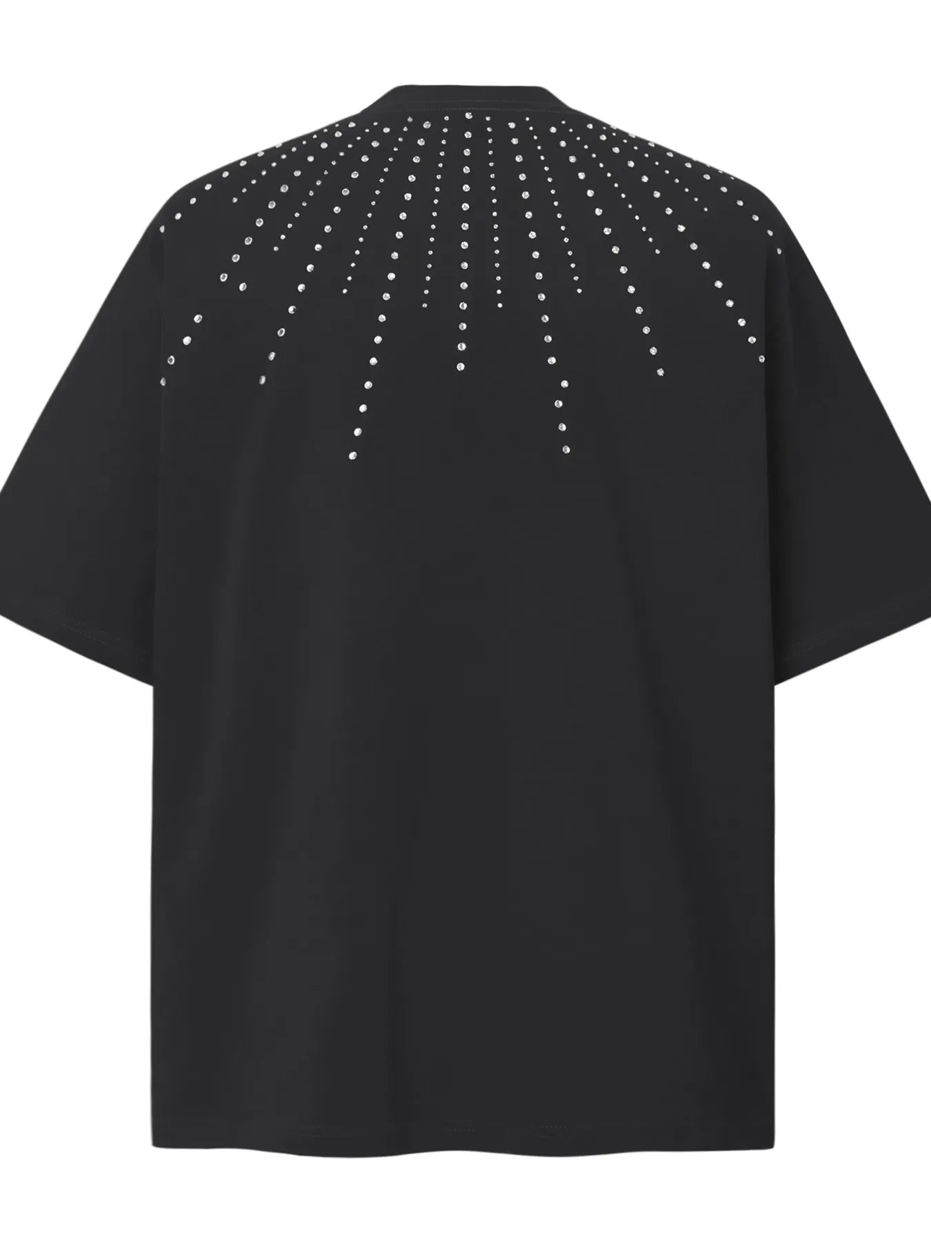 Men's Embellished Oversized Short Sleeve T-Shirt Trendsi