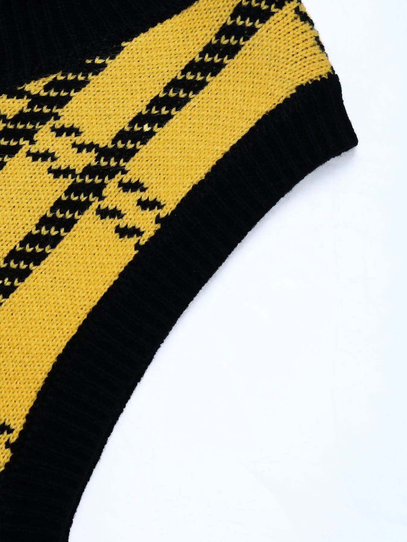 Plaid V-Neck Cropped Sweater Vest Trendsi