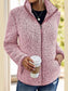 Pocketed Zip Up Turtleneck Jacket nicholesgifts