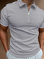 Men's Full Size Collared Neck Short Sleeve Polo Plus Size nicholesgifts
