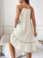 Full Size Tiered Ruffled Lounge Dress with Contrast Trim Plus Size nicholesgifts