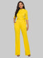 Mock Neck Tie-Waist Half Sleeve Jumpsuit nicholesgifts