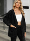 Pocketed V-Neck Button Up Denim Jacket nicholesgifts