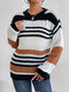Striped Round Neck Sweater nicholesgifts