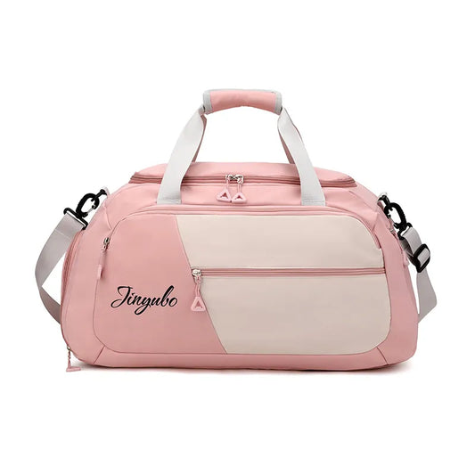 Contrast Nylon Travel Bag Trendsi