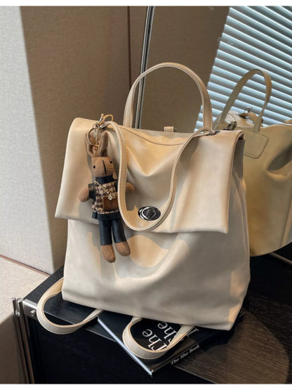 Leather Flap Backpack Bag nicholesgifts