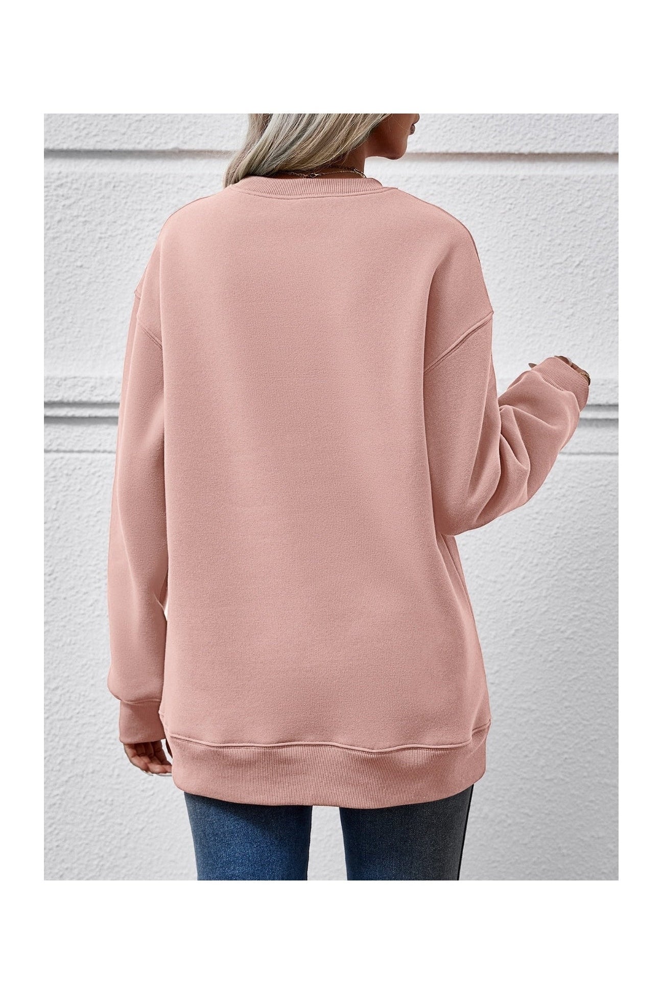 Christmas Tree Graphic Drop Shoulder Sweatshirt nicholesgifts