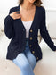 Button Down Cable-Knit Cardigan nicholesgifts
