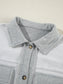 Pocketed Curved Hem Button Up Vest nicholesgifts