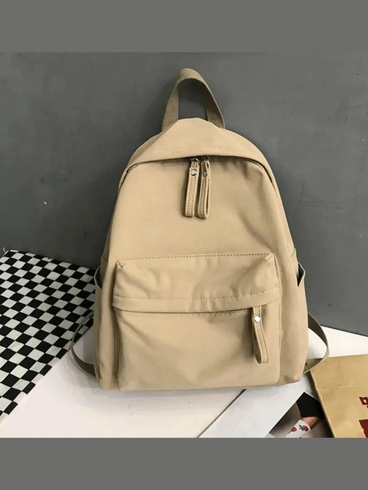 Zip Cotton Backpack Bag nicholesgifts