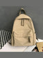 Zip Cotton Backpack Bag nicholesgifts