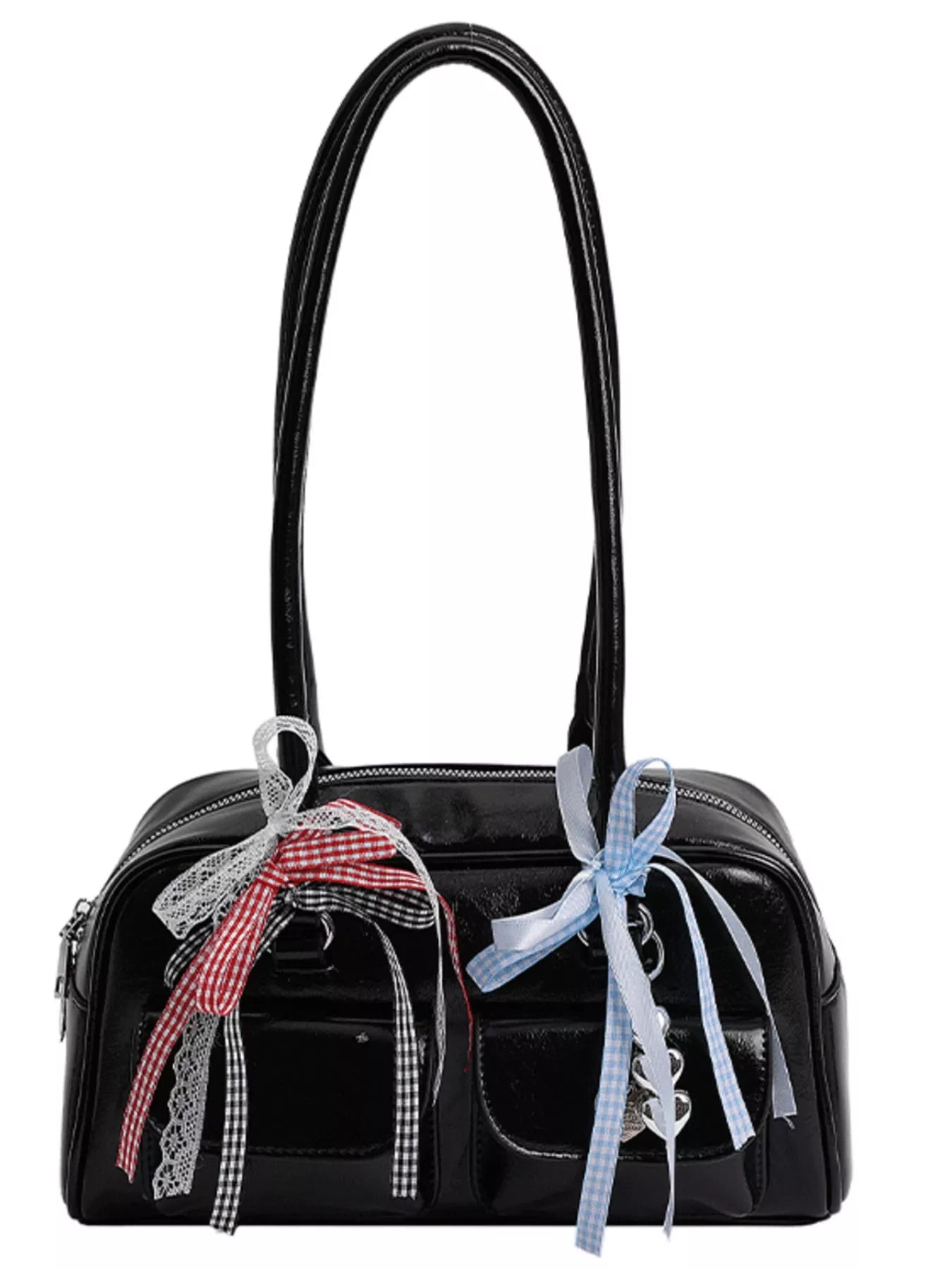Ribbon Decor Shoulder Bag nicholesgifts