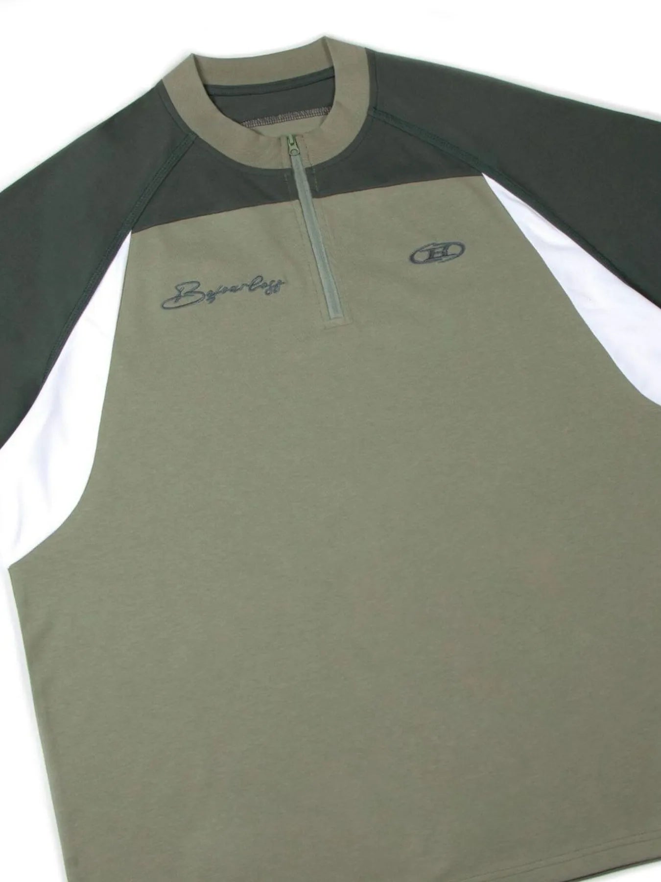 Men's Half Zip Short Sleeve T-Shirt NicholesGifts