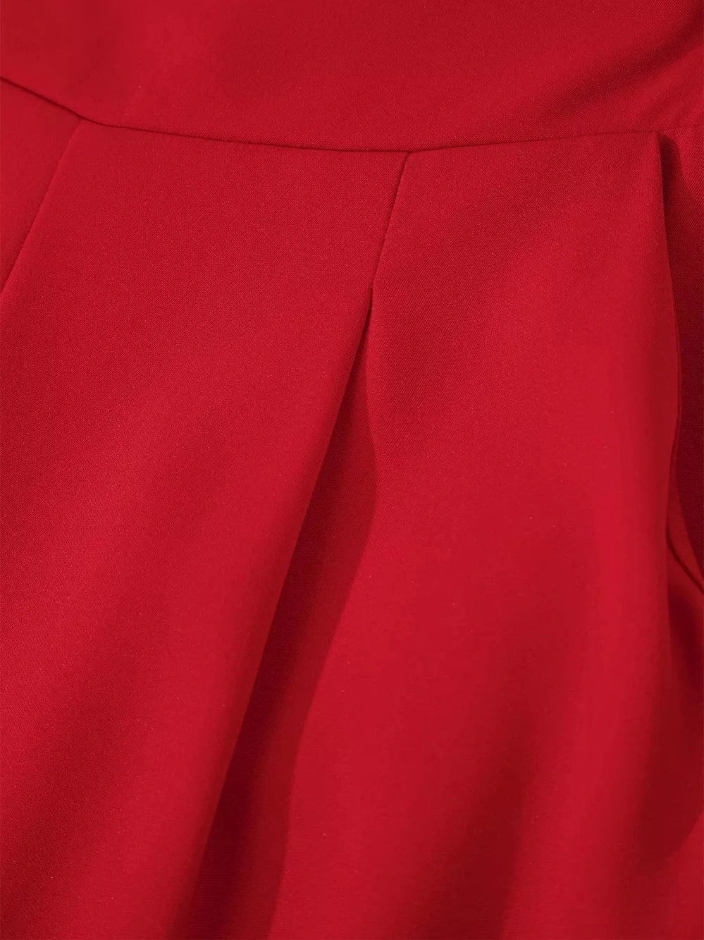 Women Pleated Detail Pull On High Elastic Waist Loose Straight Pants nicholesgifts