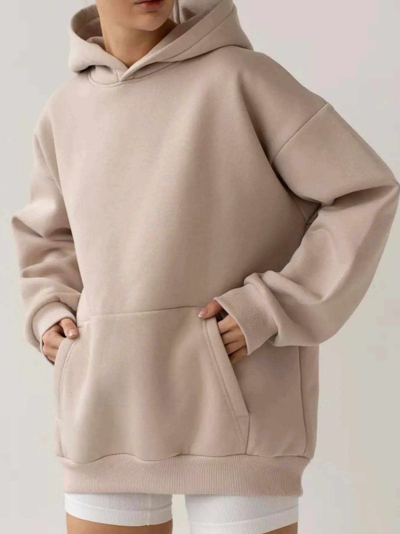 Kangaroo Pocket Long Sleeve Hoodie