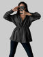 Snap Down Collared Jacket nicholesgifts
