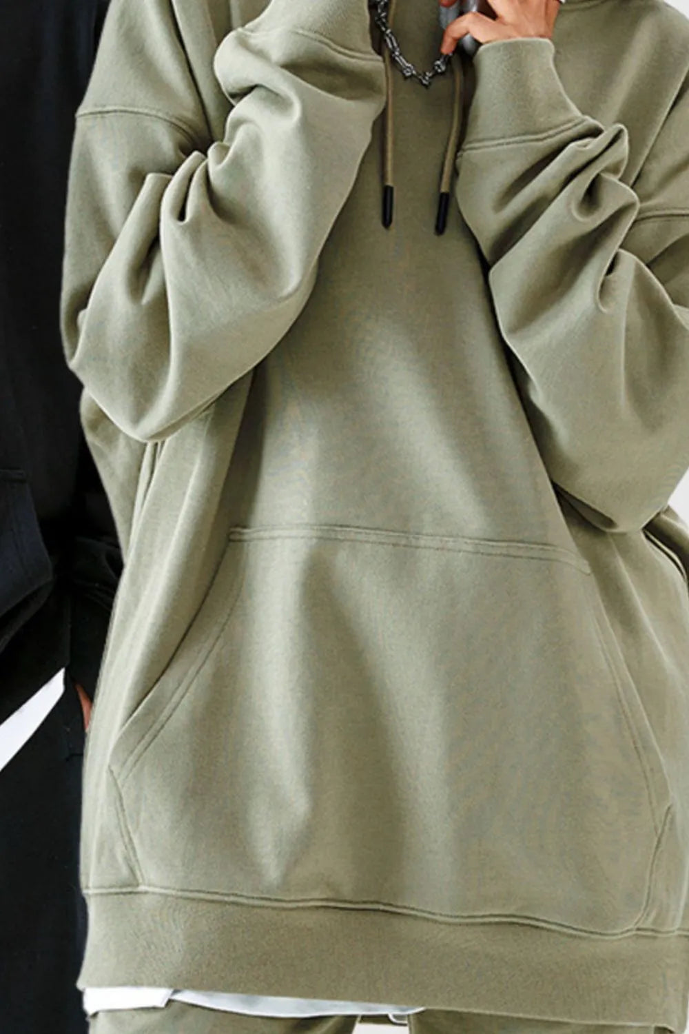 Men's Drawstring Kangaroo Pocket Hoodie NicholesGifts