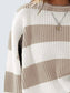 Round Neck Long Sleeve Sweater Trendsi