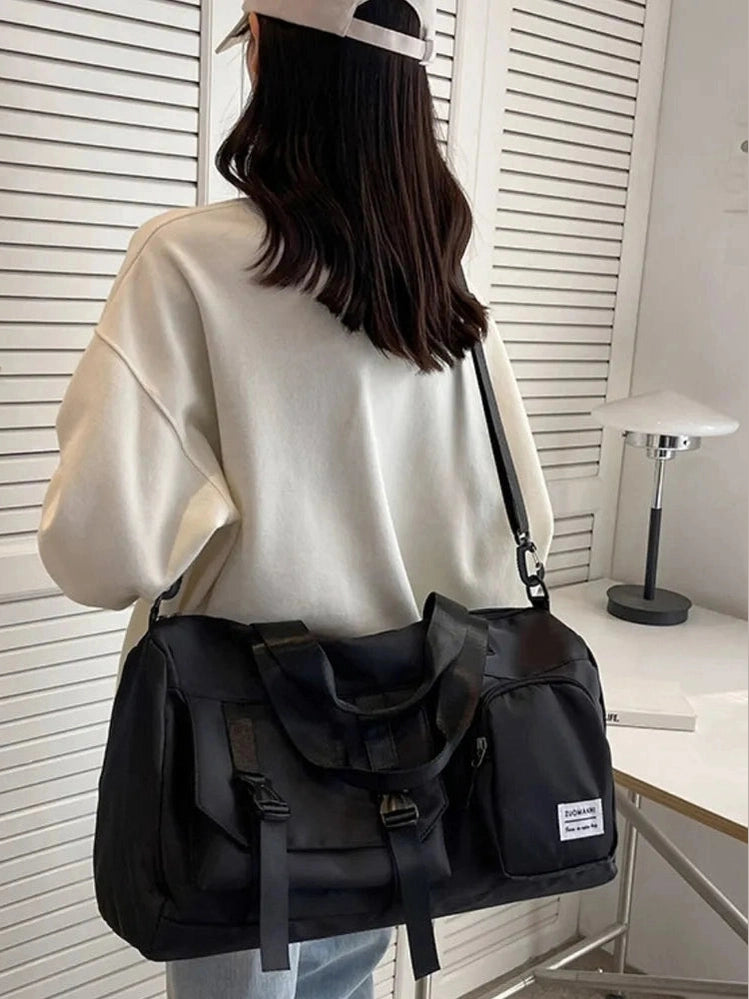 Oxford Cloth Multi-Pocket Travel Bag nicholesgifts