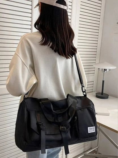 Oxford Cloth Multi-Pocket Travel Bag nicholesgifts